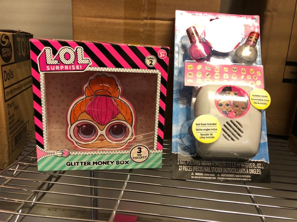 LOL Money Box & Nail Art 2pc Bundle The Mega Toy Auction