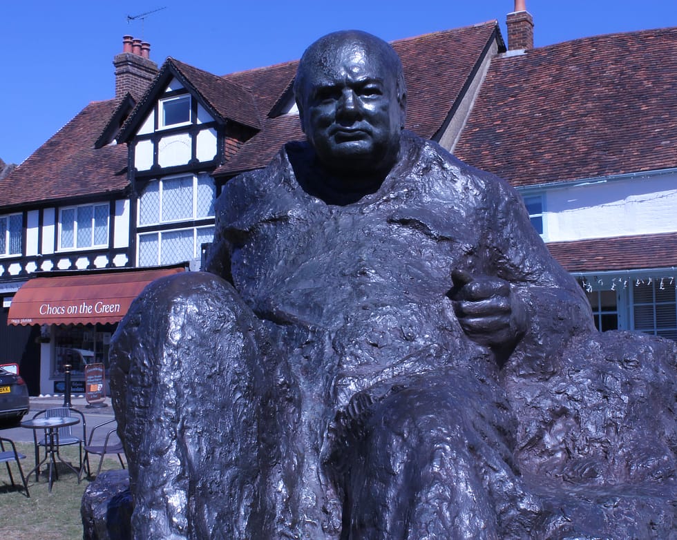 Statue of Winston Churchill